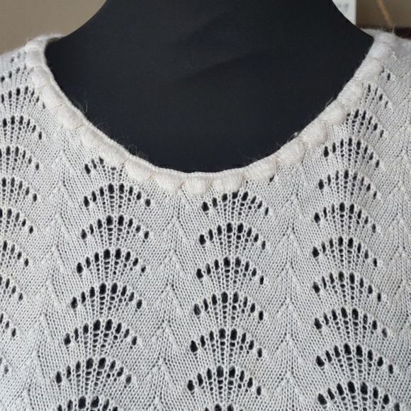 Vintage Jolie New York Scalloped Knit Sweater - Picture 3 of 9